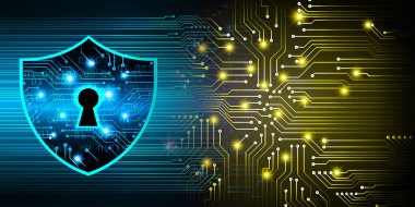 Siber devre gelecekteki teknoloji kavramı