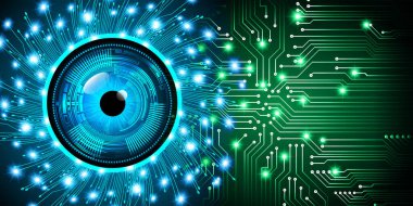 Siber devre gelecekteki teknoloji kavramı