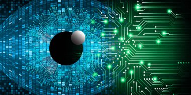 Siber devre gelecekteki teknoloji kavramı