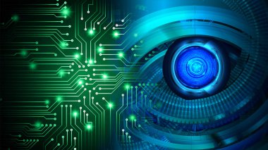 Siber devre gelecekteki teknoloji kavramı