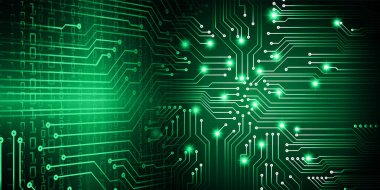 Siber devre gelecekteki teknoloji kavramı