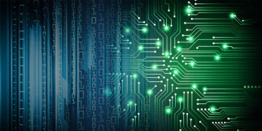 Siber devre gelecekteki teknoloji kavramı