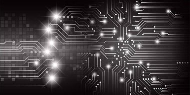 Siber devre gelecekteki teknoloji kavramı