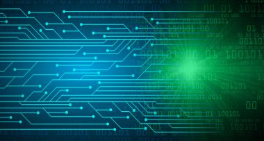 Siber devre gelecekteki teknoloji kavramı