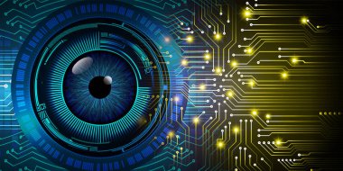 Siber devre gelecekteki teknoloji kavramı