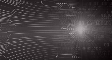 Siber devre gelecekteki teknoloji kavramı