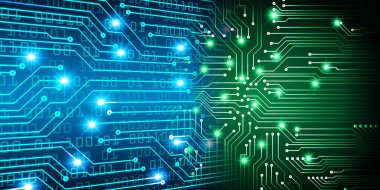 Siber devre gelecekteki teknoloji kavramı