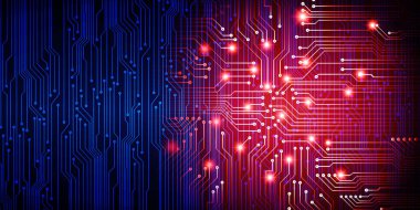 Siber devre gelecekteki teknoloji kavramı