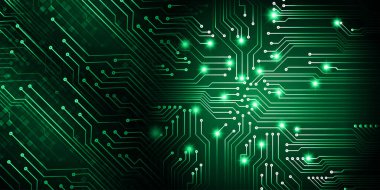 Siber devre gelecekteki teknoloji kavramı