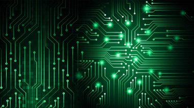 Siber devre gelecekteki teknoloji kavramı