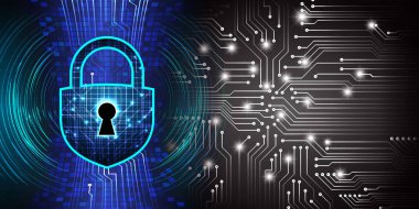 Siber devre gelecekteki teknoloji kavramı