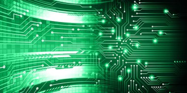 Siber devre gelecekteki teknoloji kavramı