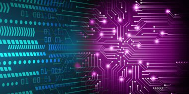 Siber devre gelecekteki teknoloji kavramı