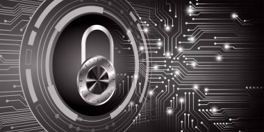 Siber devre gelecekteki teknoloji kavramı