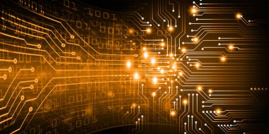 Siber devre gelecekteki teknoloji kavramı