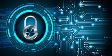 Siber devre gelecekteki teknoloji kavramı