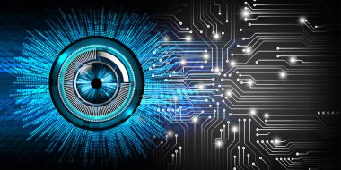 Siber devre gelecekteki teknoloji kavramı