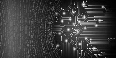 Siber devre gelecekteki teknoloji kavramı