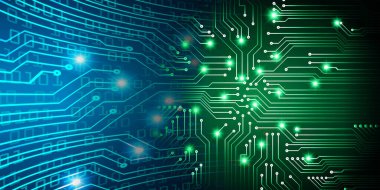 Siber devre gelecekteki teknoloji kavramı