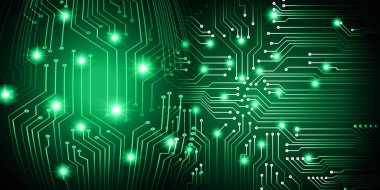 Siber devre gelecekteki teknoloji kavramı