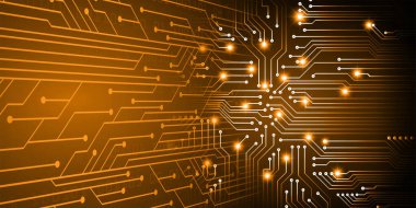 Siber devre gelecekteki teknoloji kavramı