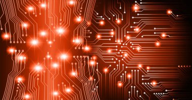 Siber devre gelecekteki teknoloji kavramı