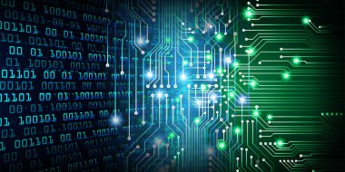 Siber devre gelecekteki teknoloji kavramı