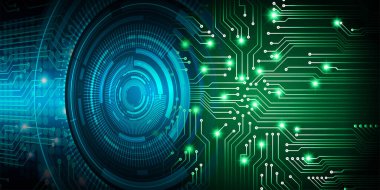 Siber devre gelecekteki teknoloji kavramı
