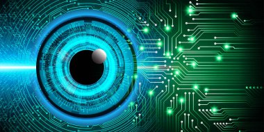 Siber devre gelecekteki teknoloji kavramı