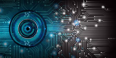 Siber devre gelecekteki teknoloji kavramı