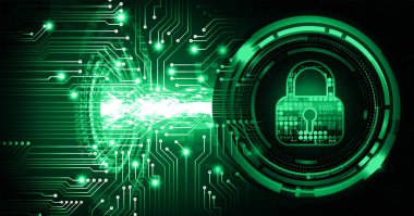 Siber devre gelecekteki teknoloji kavramı