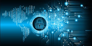 Siber devre gelecekteki teknoloji kavramı