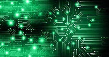 Siber devre gelecekteki teknoloji kavramı