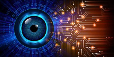 Siber devre gelecekteki teknoloji kavramı