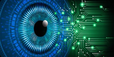 Siber devre gelecekteki teknoloji kavramı