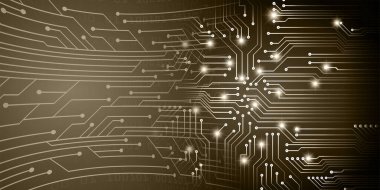 Siber devre gelecekteki teknoloji kavramı