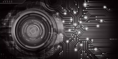 Siber devre gelecekteki teknoloji kavramı