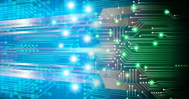 Siber devre gelecekteki teknoloji kavramı