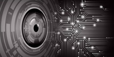 Siber devre gelecekteki teknoloji kavramı