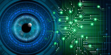 Siber devre gelecekteki teknoloji kavramı