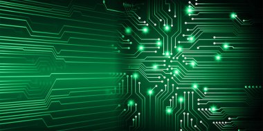 Siber devre gelecekteki teknoloji kavramı