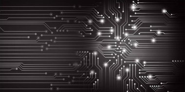 Siber devre gelecekteki teknoloji kavramı