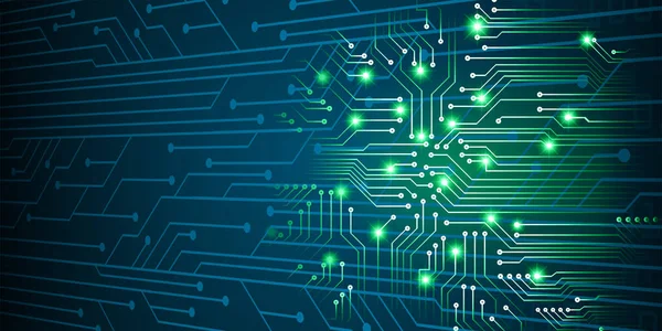 Siber devre gelecekteki teknoloji kavramı