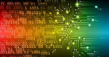 Siber devre gelecekteki teknoloji kavramı