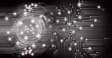 Siber devre gelecekteki teknoloji kavramı