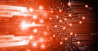 Siber devre gelecekteki teknoloji kavramı