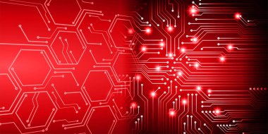 Siber devre gelecekteki teknoloji kavramı