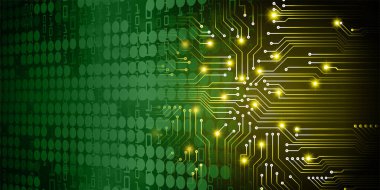 Siber devre gelecekteki teknoloji kavramı