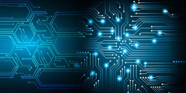 Siber devre gelecekteki teknoloji kavramı