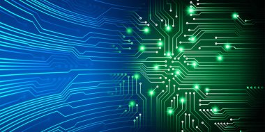 Siber devre gelecekteki teknoloji kavramı